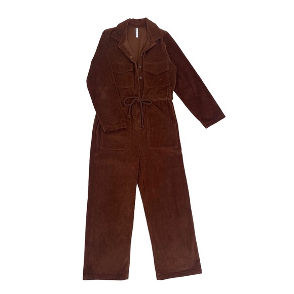 Rachel Pally Dylan Corduroy Jumpsuit in Brown Sugar - Picture 5 of 12